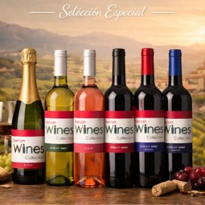 6 botellas de vino bueno